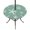 Sage, Seafoam, White, variant on Round Outdoor Tablecloth with Umbrella Hole and Zipper, Dark Blue Starfish Coastal Tablecloth with Elastic Waterproof, Summer Beach Nautical Sea Ocean Patio Table Covers for 55" - 60" Pool Tables