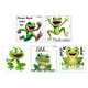 thumbnail image 3 of Pegatina Multifuncional Para Ventanas Con Múltiples Escenas Pegatina De Halloween Pegatinas 3D Para Inodoro Con Dibujos Animados De Ranas Autoadhesivas Y Removibles Pegatinas Decorativas Para El Bañ, 3 of 3