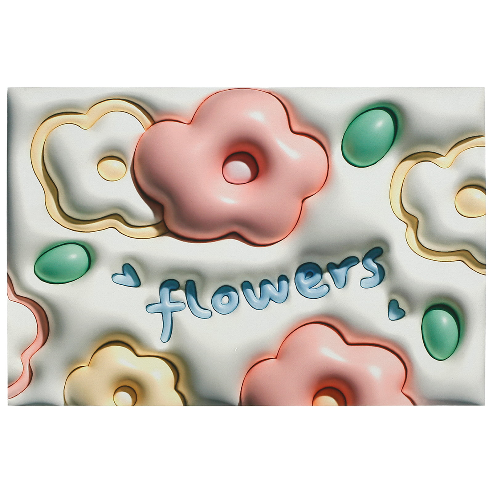 Diatom Mud Bathroom Anti-slip Mat, Mexican Colored Floral Super