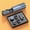 Lightning, variant on CNV Magnetic Wireless Lapel Microphone for iPhone & Android, Plug-and-Play Clip-on Mic for YouTube and Interviews, Compact Noise Reduction Microphone System with Digital Power Case