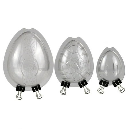 

6 PCS DIY Chocolate Mold 3D Easter Eggs Mold Baking Mould Cake Decorating Kitchen Baking Pastry Confectionery Tool