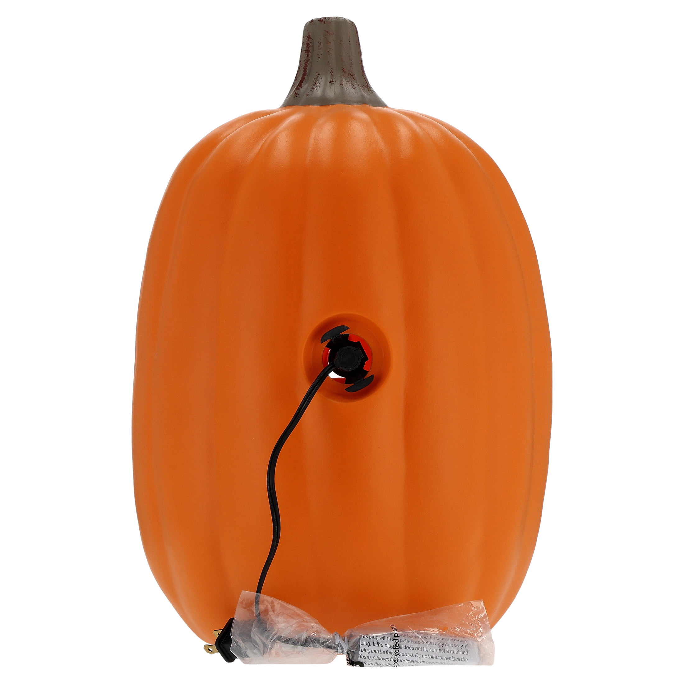 Light-Up Jack-o'-Lantern, Orange, 16", Halloween by Way To Celebrate