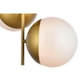 thumbnail image 2 of Eclipse 3 Lights Chrome Pendant With Frosted White Glass, 2 of 4