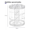 thumbnail image 4 of Organizador De Maquillaje Giratorio 360° 4 Niveles Multiusos TRANSPARENTE, 4 of 5