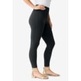 thumbnail image 4 of Roaman's Women's Plus Size Essential Stretch Ankle Length Pull-On Legging, 4 of 5
