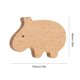 thumbnail image 2 of Tiradores de puerta de madera con tornillo pomos animales de madera para gabinete pomos de tocador de madera, 2 of 6