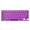 Purple, variant on Huanledash Colorful Soft Silicone Keyboard Cover for Apple Air Pro US Version Laptop