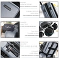 thumbnail image 3 of Equipaje TRAVELARIM Carry On de 22 pulgadas con ruedas expandibles, color gris, 3 of 9