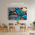 thumbnail image 2 of Cuadro Decorativo Canvas Revolution Abstracto Elegancia Geológica 90x60, 2 of 3