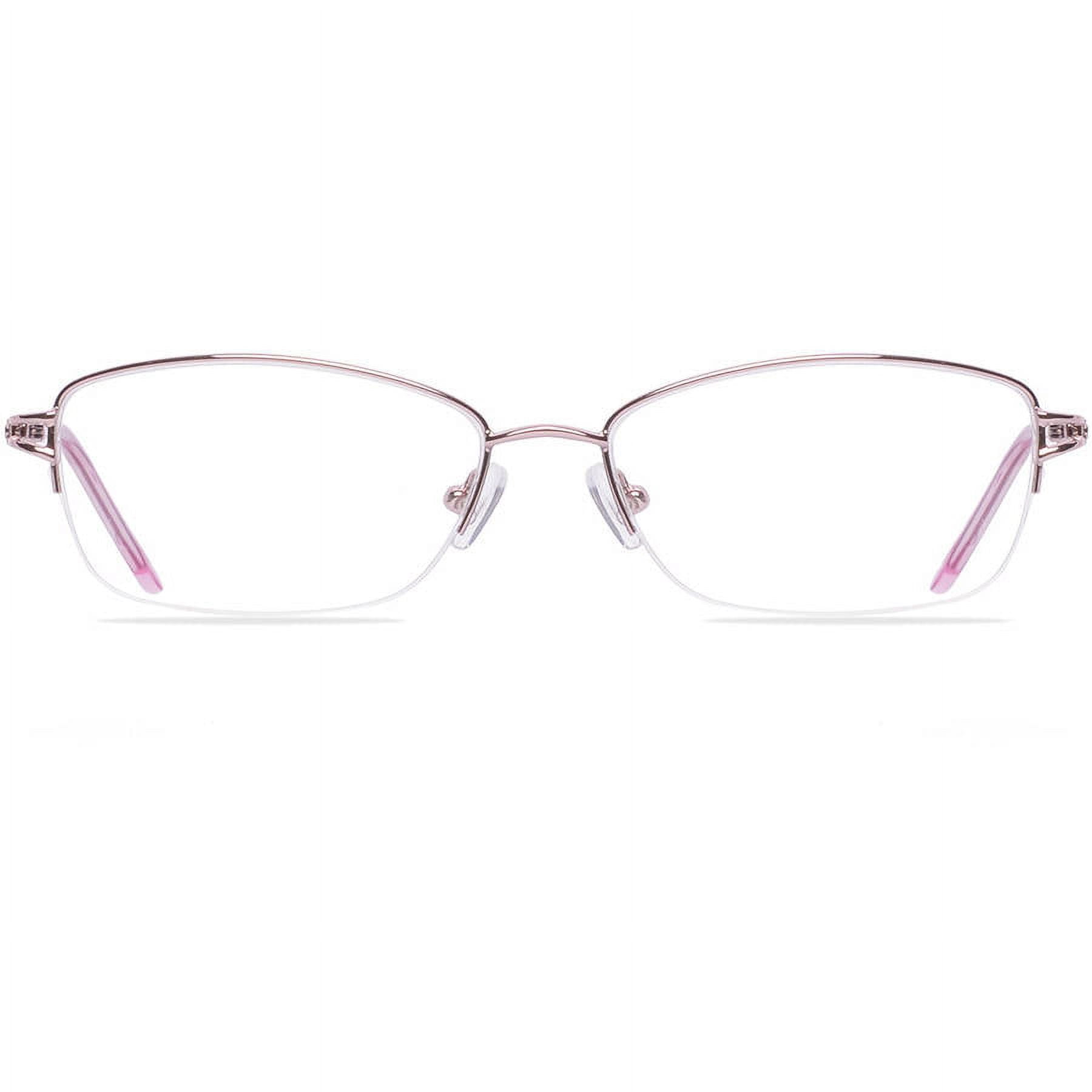 Christie Brinkley Womens Prescription Glasses, Gleeful Pink