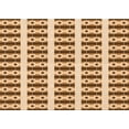 thumbnail image 1 of Ahgly Company Indoor Rectangle Patterned Mahogany Brown Area Rugs, 2' x 5', 1 of 6