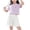 Multicolor, variant on CYRBOKO Girls Athletic Outfit Sets, Short Sleeve Quick-dry Tennis Elastic Waist Summer T-shirts with Skorts Sky Blue Size 10-12 T