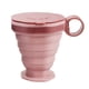 thumbnail image 1 of Taza de silicona plegable con tapa de 220 ml, apta para lavavajillas, a prueba de fugas, portátil, para café, té, camping, senderismo y oficina., 1 of 8