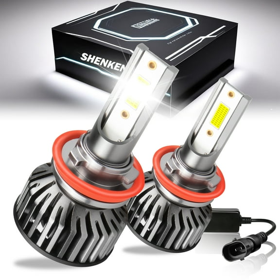For Toyota Tacoma 2016-2019 H11 LED Headlight Bulbs Kit 6000K White 12000LM High/Low beam
