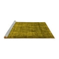thumbnail image 2 of Ahgly Company Machine Washable Indoor Rectangle Oriental Yellow Industrial Area Rugs, 7' x 9', 2 of 4