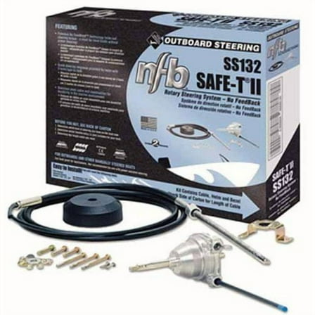 SeaStar Solutions No Feedback Safe-T II Rotary Steering Kit