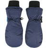 SimpliKids Grils Snow Sports 3M Thinsulate Waterproof Winter Ski  Mittens Gloves,L,Navy