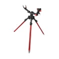 thumbnail image 4 of S SERENABLE Support de Canne à Pêche Pliable Support Facile à Transporter Rouge Long, 4 of 9