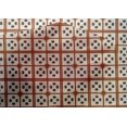 thumbnail image 4 of oneOone Cotton Silk Fabric Check Ikat Decor Fabric Printed BTY 42 Inch Wide, 4 of 4