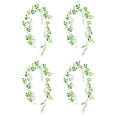 thumbnail image 1 of Flores colgantes de imitación de ratán para decoración de ceremonias al aire libre del jardín de su casa, 1 of 5
