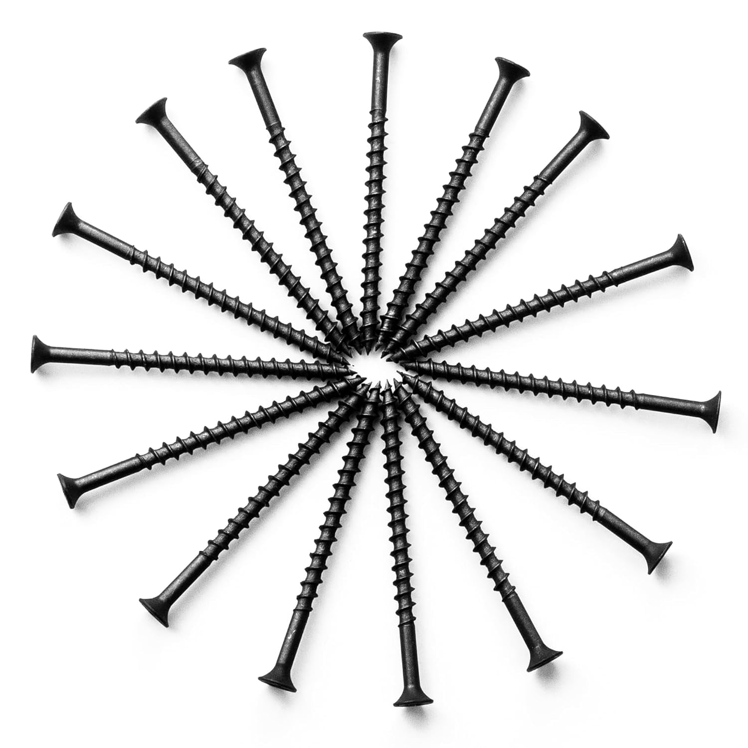 MEITE Drywall Screws, #8 x 2-1/2" Coarse Thread Wood Screws for Drywall, Wood and Furniture (5 LBS)