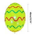 thumbnail image 3 of Easter Egg Inflatable Outdoor Decoration 15.75inch PVC Colorful Inflatable Easter Eggs Ornaments for Easter Yard Garden Lawn Party Supplies, 3 of 5