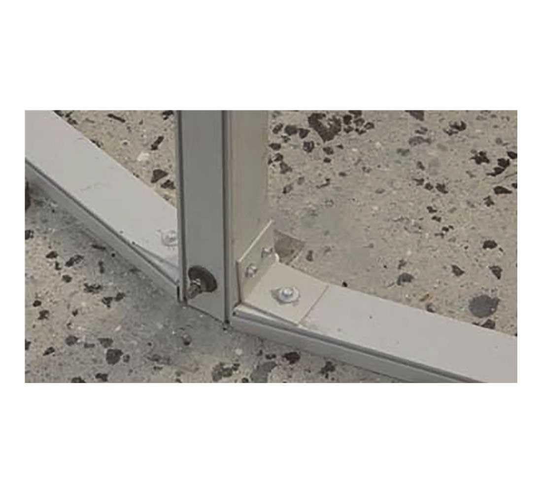 1/4 in. x 3-1/4 in. Ultra-Shield White Steel Phillips Flat Head Concrete Anchor 75-Pack