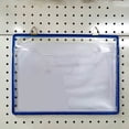 thumbnail image 2 of Monyance Plastic File Bag Transparent Wall Mounted File Folder: Blue A4 Receipt Organizer(12.6X9.45X0.79Inches), 2 of 11