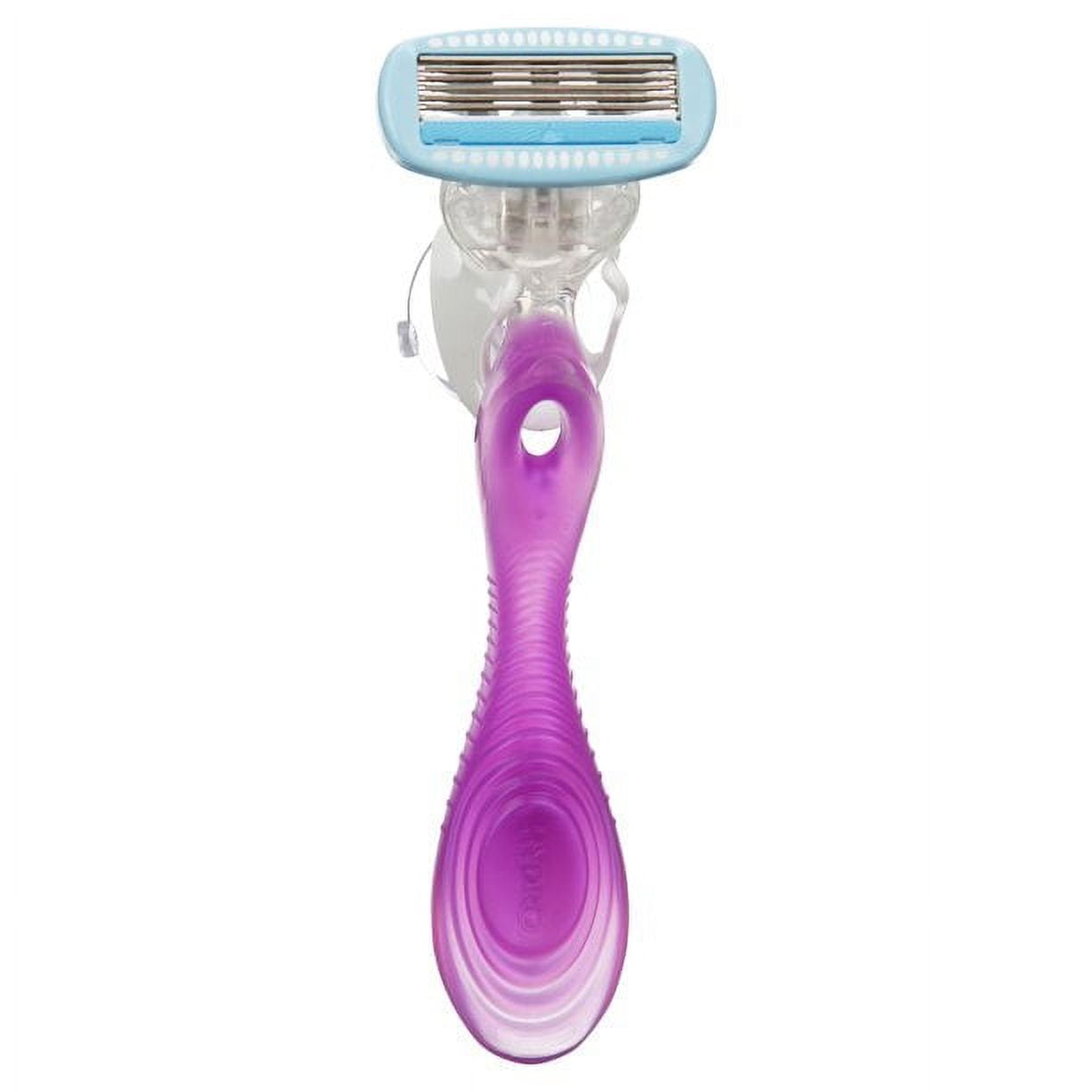 Schick Women's Hydro Silk Moisture Care 5 Curve Sensing Razor, 1 ct, 12 Pack