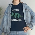 thumbnail image 3 of Save the Triceratops - Dinosaur T-Shirt, 3 of 3