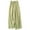 Green, variant on Busydd Wide Leg Pants Woman Solid Color Drawstring Cotton Linen Pants Trendy Baggy Elastic Waist Women's Pants Casual Comfortable Flowy Pants for Women L
