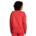thumbnail image 3 of Reebok Women's Squad Zip Up Mock Neck Sweatshirt, Sizes XS-XXXL, 3 of 6