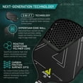 thumbnail image 3 of JOOLA Solaire CFS 14mm Swift Pickleball Paddle, Carbon Racket with Spin, Power, & Control, 3 of 6