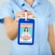 thumbnail image 5 of 24 piezas de porta credencial Badge Buddy Topper de 3,4 x 1,2 pulgadas para credencial vertical y horizontal, ideal para enfermeras, médicos y personal de enfermería., 5 of 5