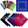 thumbnail image 1 of NEW Extra Large Paisley Bandana Bikers Head SCARF in 8 Colours Soft Lightweight, 1 of 5