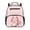 Axolotl Book Floral Print, variant on Dinosaur Red Blue Paint Splatter Preschool Backpack for Toddler, Polyester Adjustable Strap Preschool Toddler Backpack for Daily Use Kindergarten