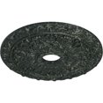 thumbnail image 3 of Ekena Millwork 19 7/8"OD x 3 5/8"ID x 1 1/4"P Spring Leaf Ceiling Medallion (Fits Canopies up to 5 5/8"), Hand-Painted Painted Turtle Crackle, 3 of 6