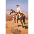 thumbnail image 2 of Remington, Frederic 13x18 Black Modern Framed Museum Art Print Titled - Vacquero, 2 of 4