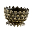 thumbnail image 2 of Lámpara de ghee, portalámparas de ghee, candelabro, lámpara de aceite, suministros para el altar budista Bronce, 2 of 7