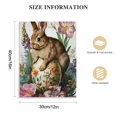 thumbnail image 2 of Nawypu  Canvas Wall Decor Rabbit Sitting On An Easter Egg With Flowers Animal Poster Wall Decor Cute Print Picture Paintings for Living Room Bedroom Wall Decorations, 2 of 5