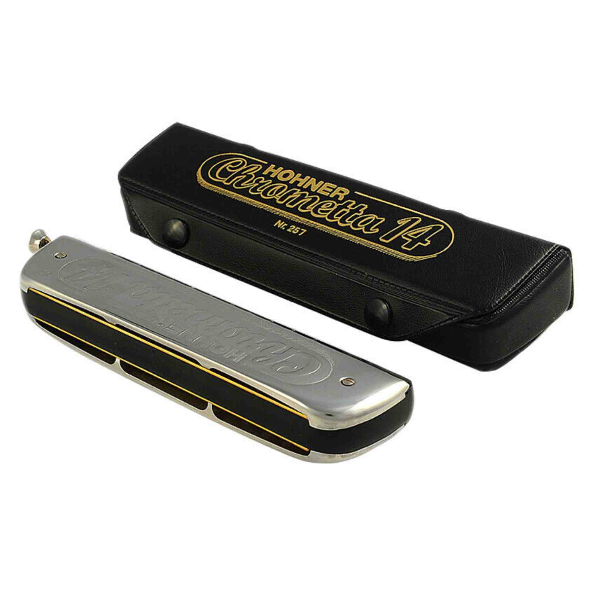 Hohner Chrometta 14 Chromatic Harmonica - Key of C - Walmart.com
