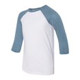 thumbnail image 1 of Bella + Canvas - Youth Three-Quarter Sleeve Raglan Baseball Tee, 1 of 3