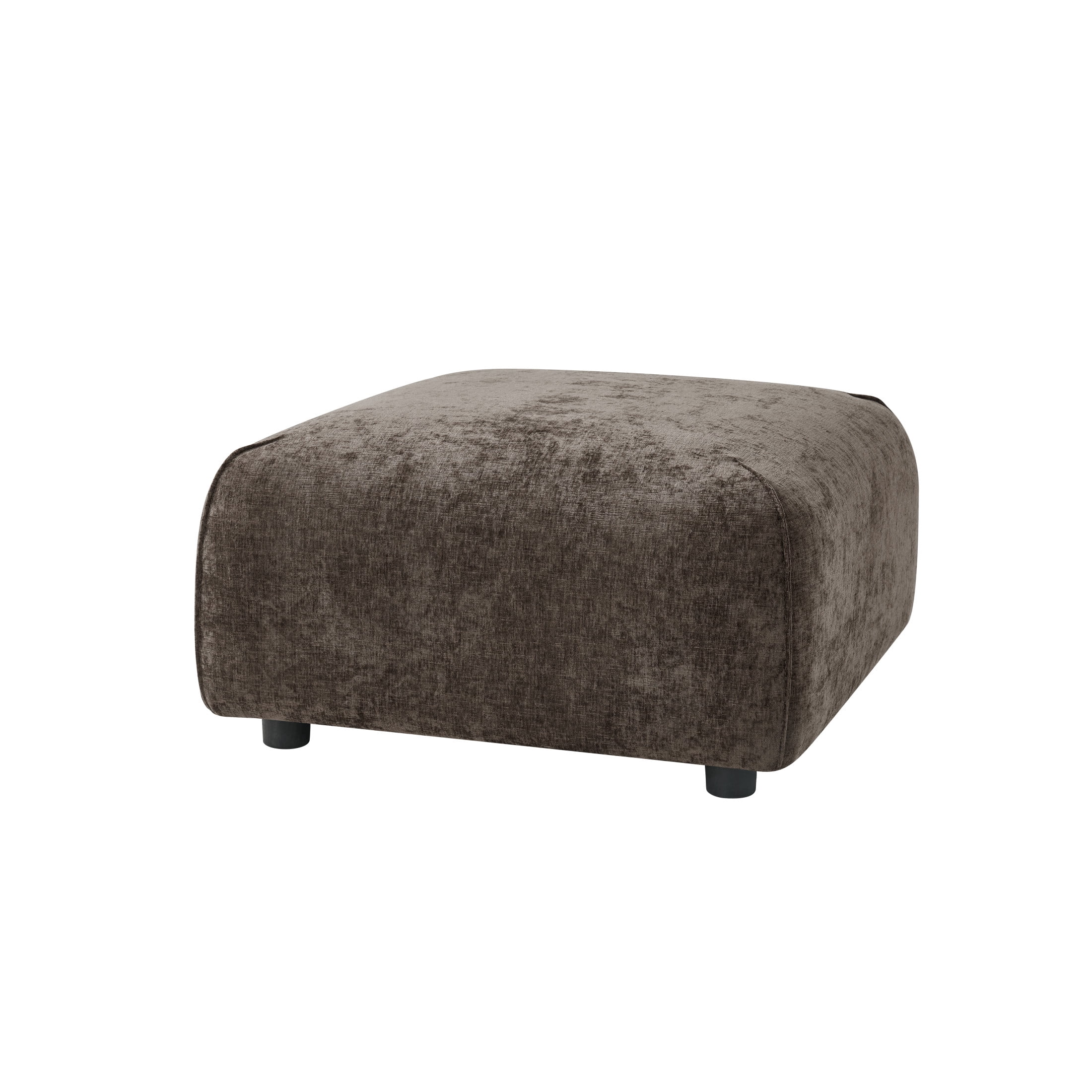 Christopher Knight Home 29.75" Modern Square Ottoman, Accent Extra Seating Footrest, Brown