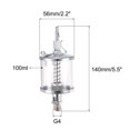 thumbnail image 2 of Unique Bargains G4 Thread 100ml Sight Gravity Drip Feed Needle Valve Type Oil Cup, 2 of 5
