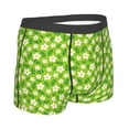 thumbnail image 2 of KLL Daisies Flowers Men's Cotton Boxer Briefs Underwear-Large, 2 of 8
