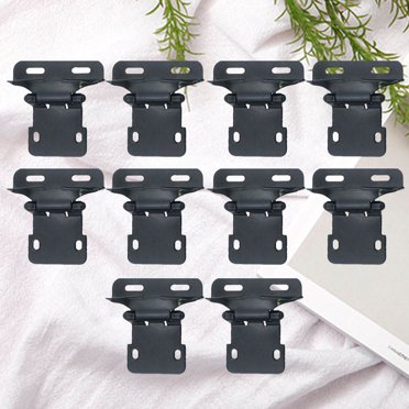 Self-Closing Cabinet Door Hinges – Black Stainless Steel, 1-100 Pairs | Kitchen Cupboard Hardware