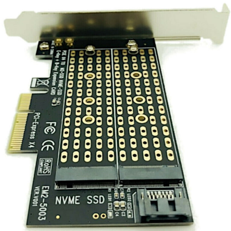 M.2 SATA , NVMe SSD 7個セット M.2 NVME SSD (M Key) or M.2 SATA SSD (B Key) 22110 2280 2260 2242