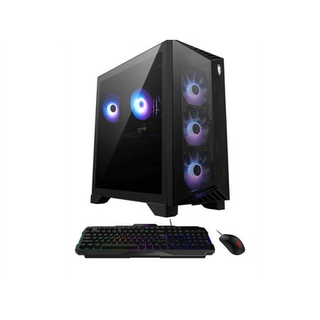 MSI Aegis Z Gaming Desktop PC, AMD Ryzen 7 7700, RTX 4060, 32GB DDR5, 2TB NVMe SSD, Windows 11 Home 64-bit, Aegis Z2 C7NUC-1207US