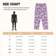 thumbnail image 3 of Balery Daisies Flowers Pantalones de pijama para mujer, pijamas ultraligeros, pantalones de estar por casa-Small, 3 of 6