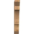 thumbnail image 2 of Ekena Millwork 6"W x 30"D x 42"H Balboa Slat Rough Sawn Bracket, Western Red Cedar, 2 of 4